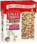 Uncle Tobys 18 bars Lunchbox Favourites