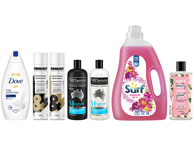 Look after your home, hair, skin and planet with Unilever's new recycled plastics range