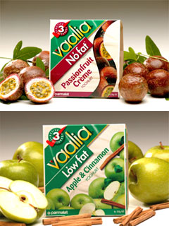 New Vaalia Apple & Cinnamon and Passionfruit Creme Yoghurt