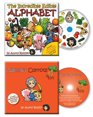 Aunty Rozzy Incredible Edible Alphabet & Nanna's Carrots