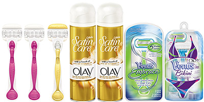 Venus & Olay Packs