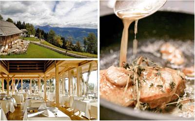 Dining At 1,500 Meters at Vigilius Mountain Resort