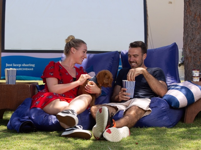 American Express Openair Cinemas Doggy Dates with Billy + Margot