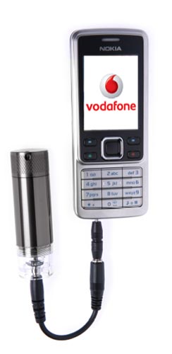 Vodafone Nokia 6300 Mobile Phone perfect for those on the move.
