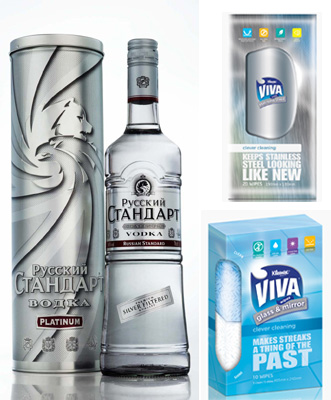 Russian Standard Vodka & Viva Packs