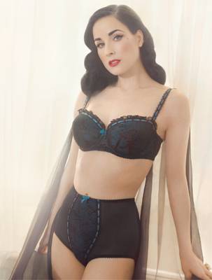 Von Follies By Dita Von Teese Plus-Size Lingerie, Hosiery