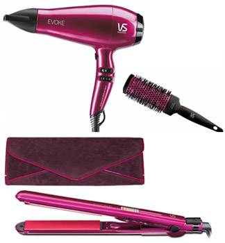 The VS Sassoon Evoke Pro 2000 AC Dryer and Evoke Pro Ceramic Straightener