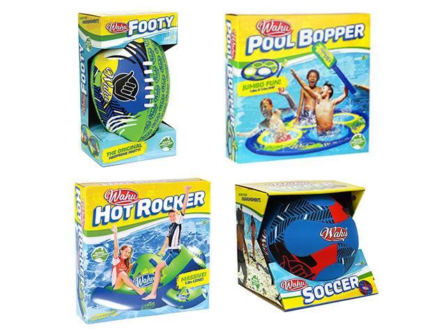 Wahu Pool and Beach Toys this Summer