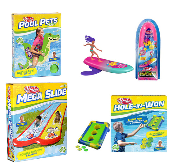 Win Wahu Pool Packs