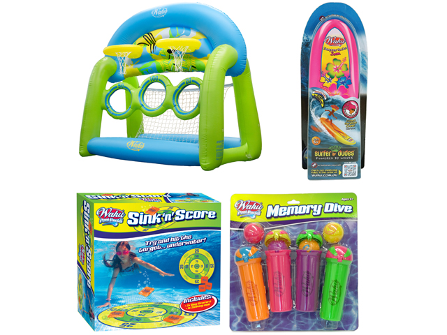 Wahu Pool Toy Packs