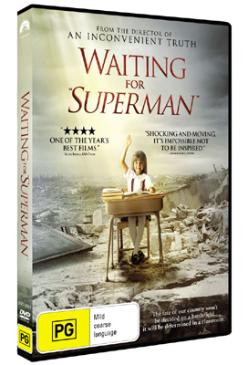 Waiting for Superman DVDs