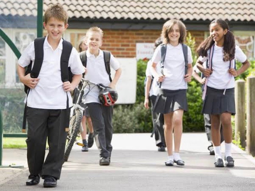 National Walk Safely to School Day