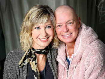 Olivia Newton-John takes her Wellness Walk and Research Run Global