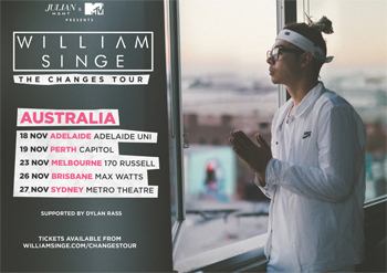 William Singe – The Changes Tour