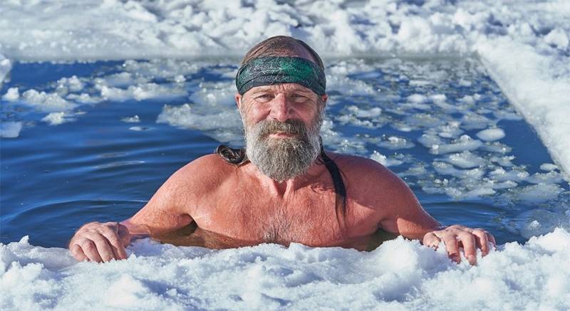 Wim Hof's breathwork sessions