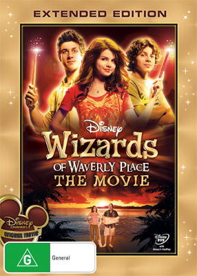 Wizards of Waverly Place The Movie plus interview with Selena Gomez
