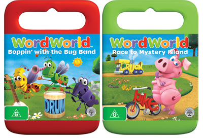 Word World Race to Mystery Island and Boppin' with the Bug Band
