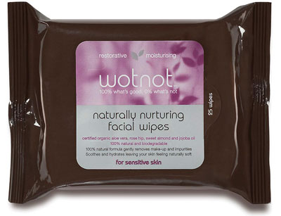 WotNot Naturally Nurturing Facial Wipes Review