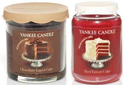 Red Velvet Cake and Chocolate Layer Cake Yankee Candle
