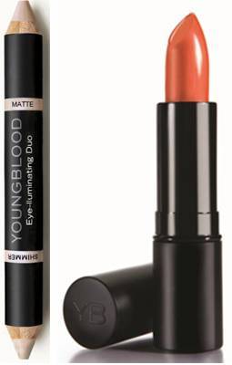 Youngblood Mineral Cosmetics Eye-Illuminating Pencil and Tangelo Lipstick