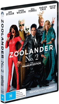 Zoolander 2: The Magnum Edition DVDs