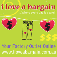 Hey Fashionista, you can't beat the savings at iloveabargain.com.au