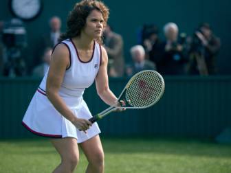 Goolagong Takes Centre Court