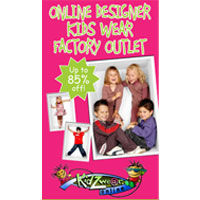Kidzwear Online Factory Outlet Mid Year Sale 50% to 85% off